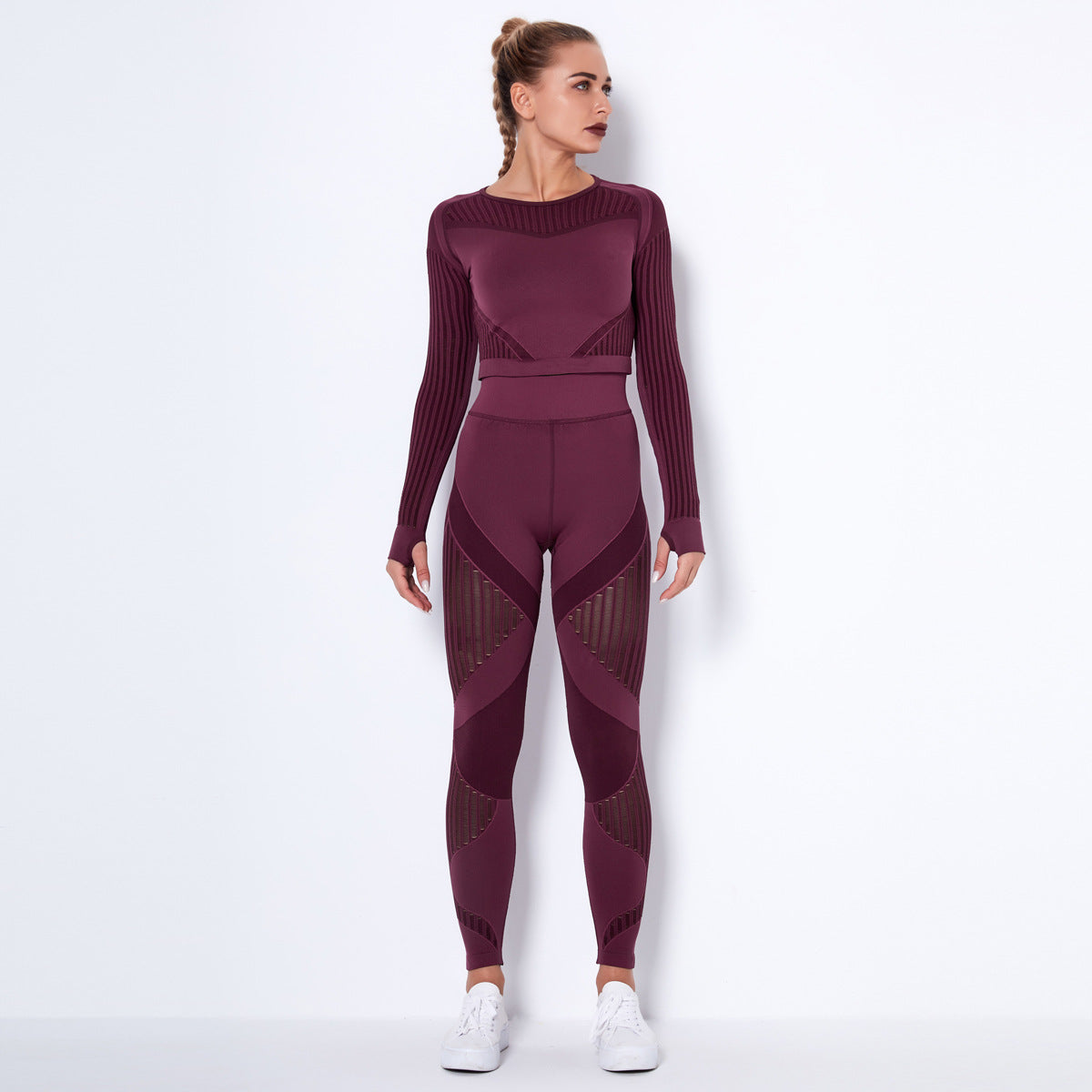 Sexy Knitted Yoga & Fitness Suit