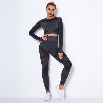 Sexy Knitted Yoga & Fitness Suit