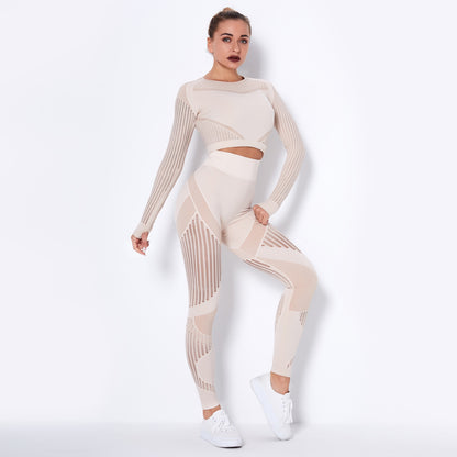 Sexy Knitted Yoga & Fitness Suit