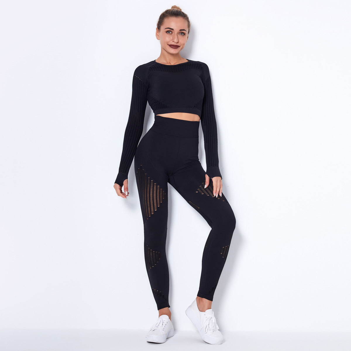 Sexy Knitted Yoga & Fitness Suit
