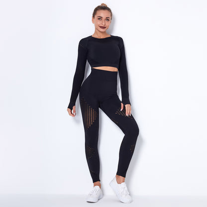 Sexy Knitted Yoga & Fitness Suit