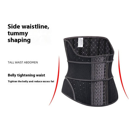 Breathable Mesh Fitness Corset Belt