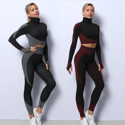 3Pcs Seamless Women’s Yoga Set