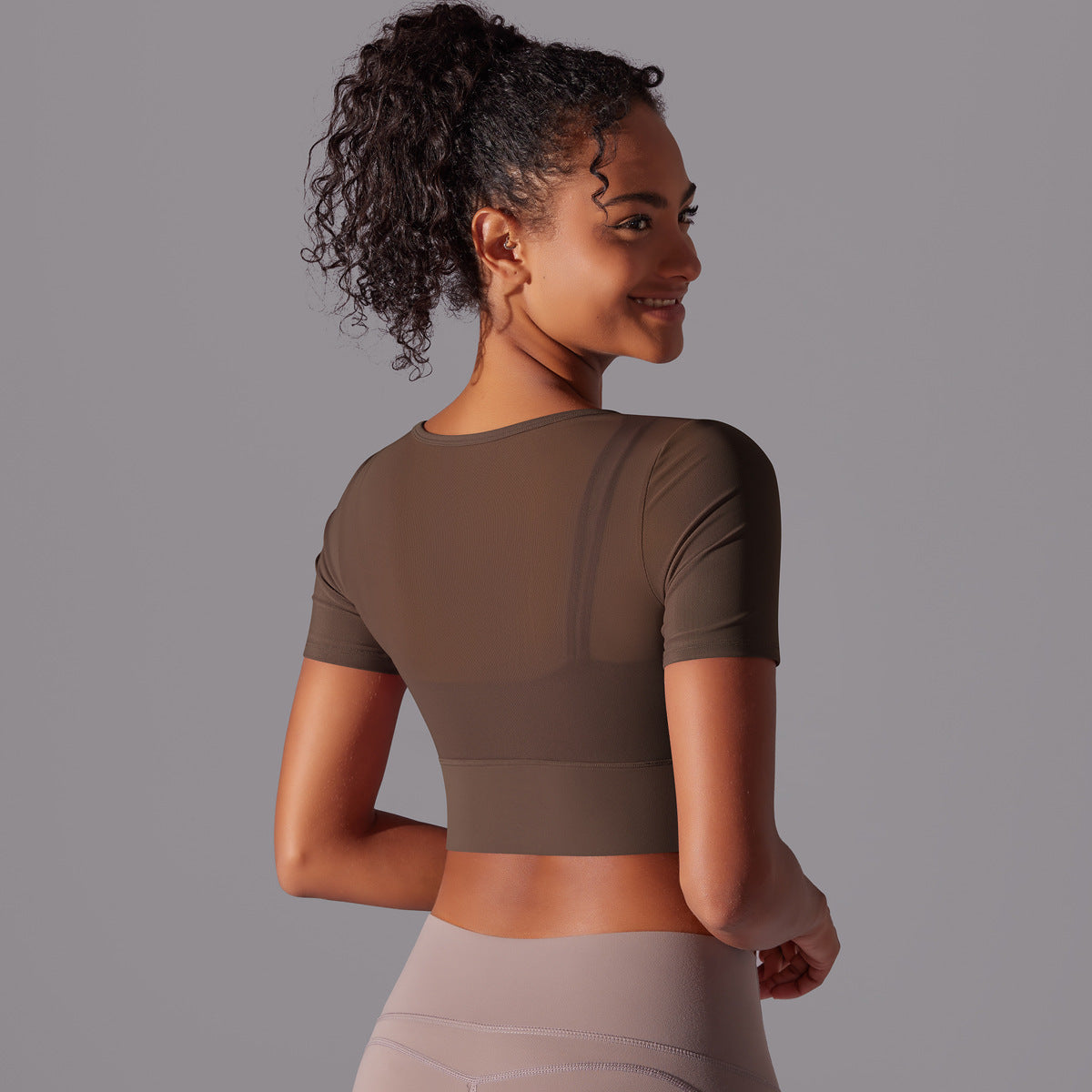 Double-Layer Workout Top
