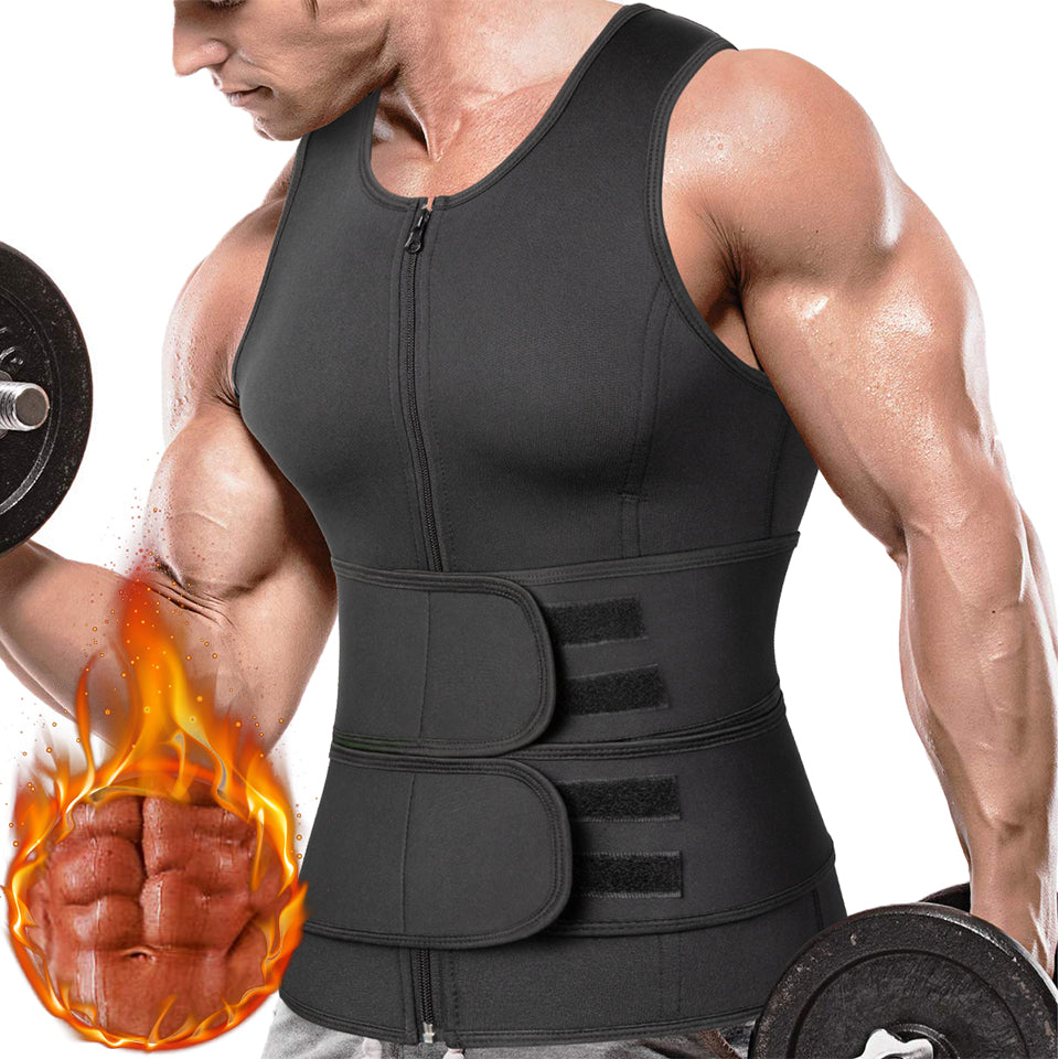 Men’s Sweat Waist Trainer Vest